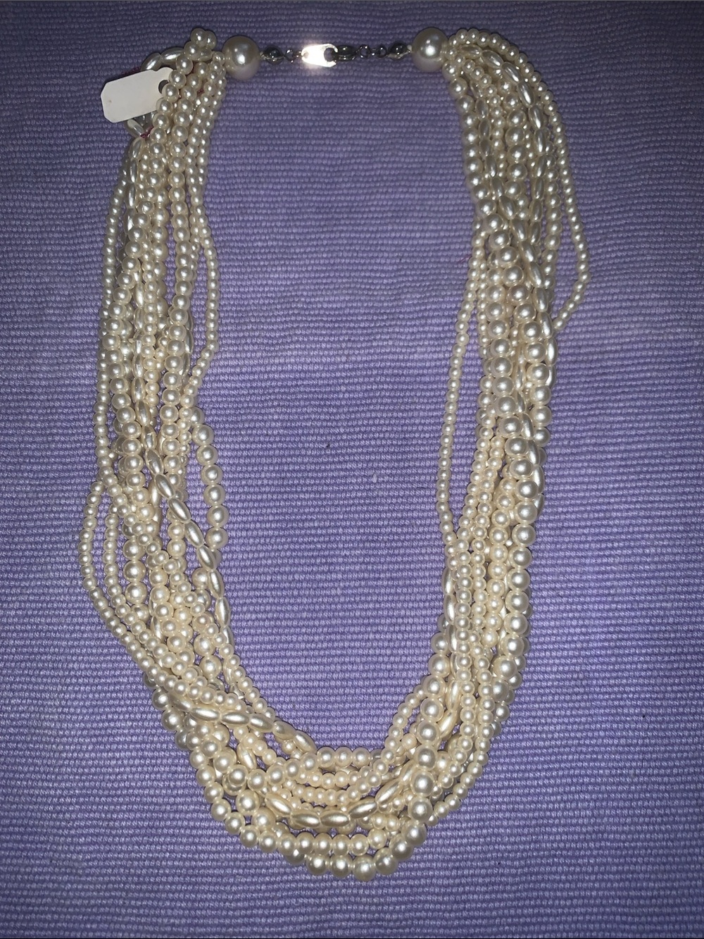 Vintage Multi Strand Pearl Necklace
